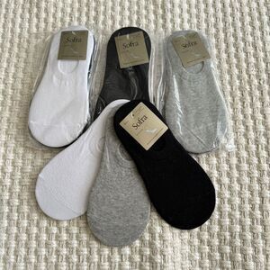 Women's Invisible Liners 12 Pair Pack Non-Slip Grip